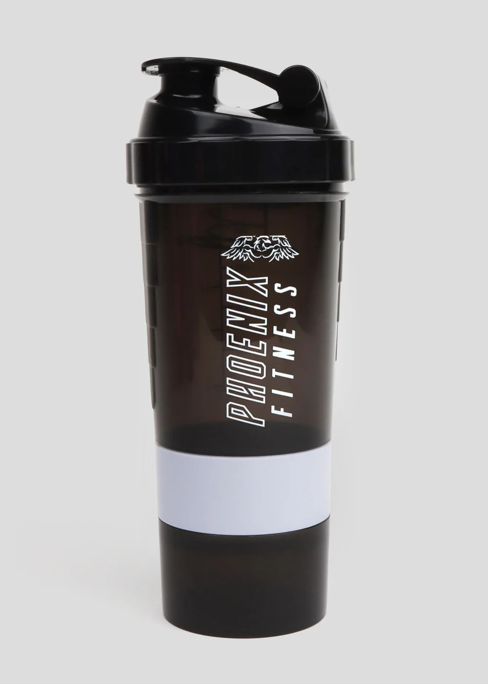 Phoenix Fitness Slate Compartment Shaker Bottle - One Size Image 1
