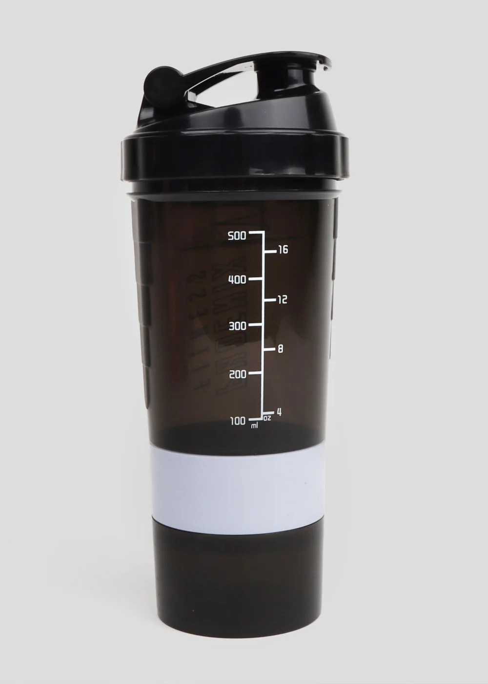 Phoenix Fitness Slate Compartment Shaker Bottle - One Size Image 4