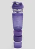 Phoenix Fitness Purple Compartment Shaker Bottle - One Size Image 3