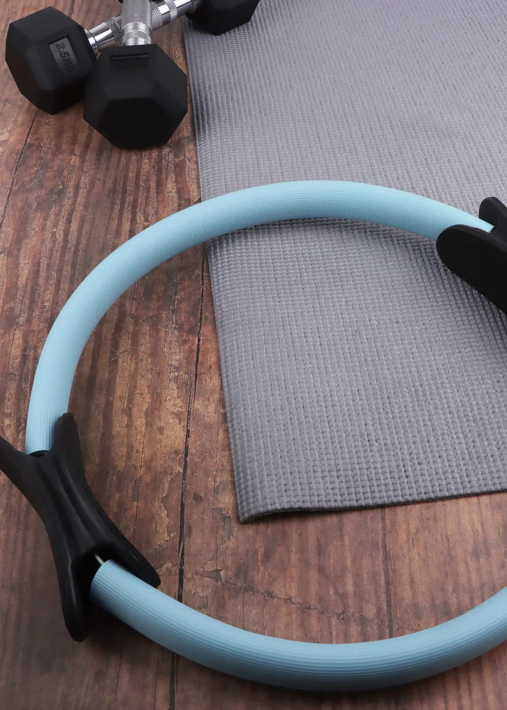 Phoenix Fitness Blue Double-Handed Pilates Ring - One Size Image 2