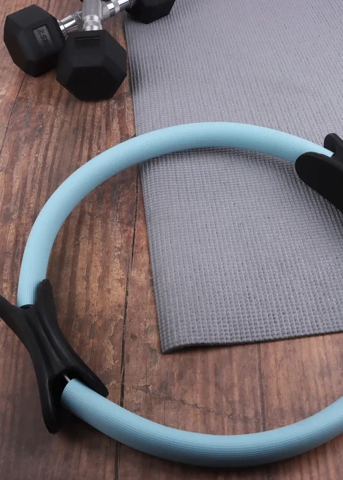 Phoenix Fitness Blue Double-Handed Pilates Ring - One Size Image 2