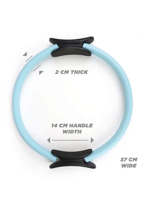 Phoenix Fitness Blue Double-Handed Pilates Ring - One Size Image 4