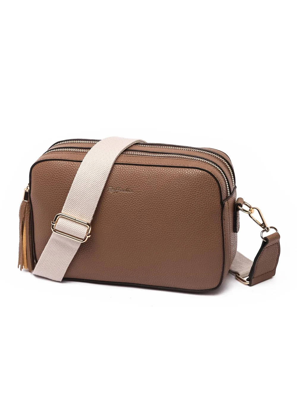 Raffaella Brown Cross Body Camera Bag - One Size Image 1