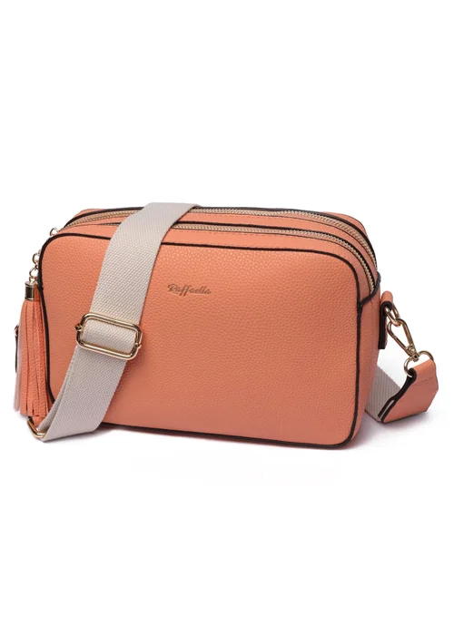Raffaella Peach Cross Body Camera Bag - One Size Image 1