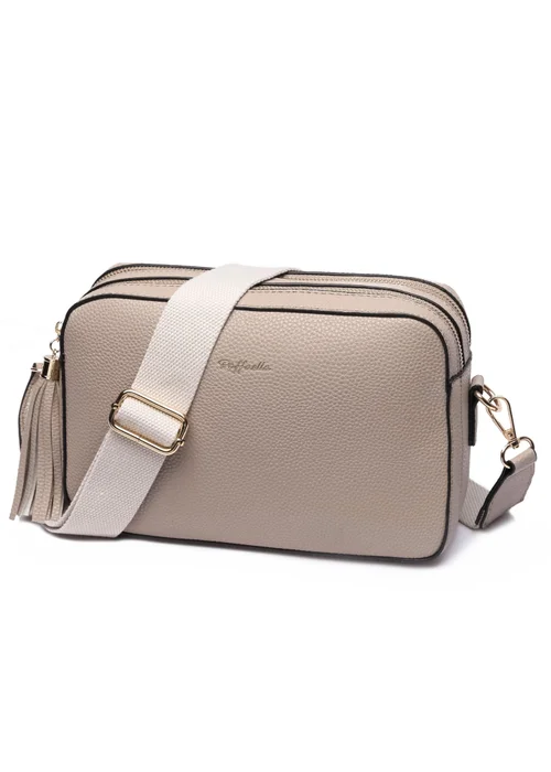 Raffaella Taupe Cross Body Camera Bag - One Size Image 1