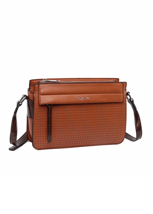 Raffaella Burnt Orange Thin Cross Body Bag - One Size Image 1