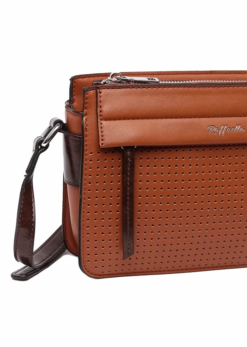 Raffaella Burnt Orange Thin Cross Body Bag - One Size Image 2