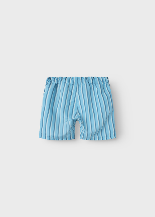 Name It Boys Blue Stripe Swim Shorts (5-12yrs) - 5 Yrs Image 2