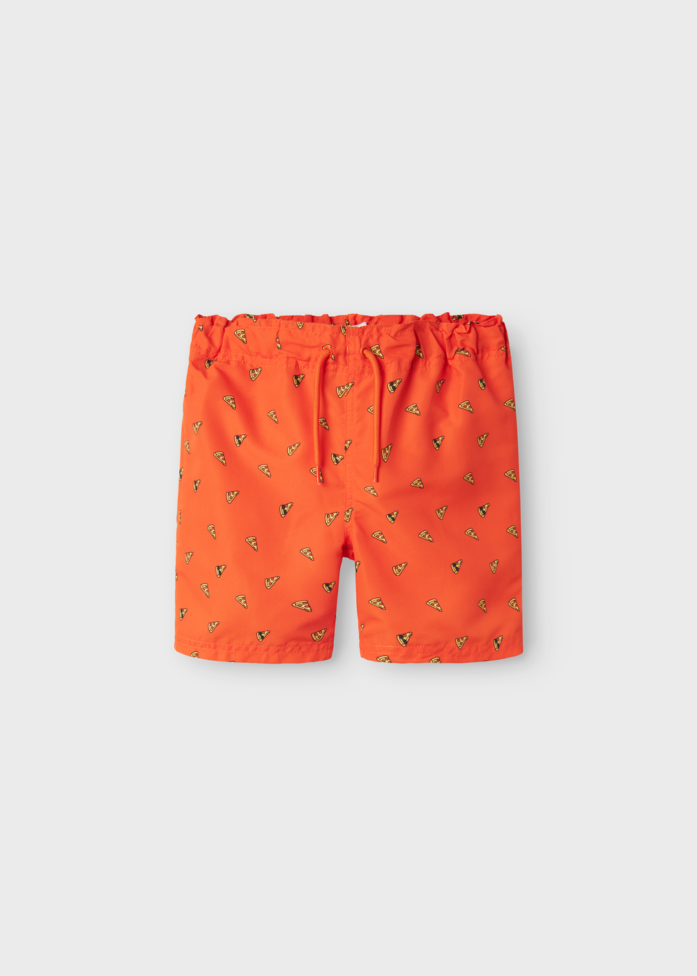 Name It Orange Pizza Swim Shorts (5-12yrs) - 5 Yrs Image 1