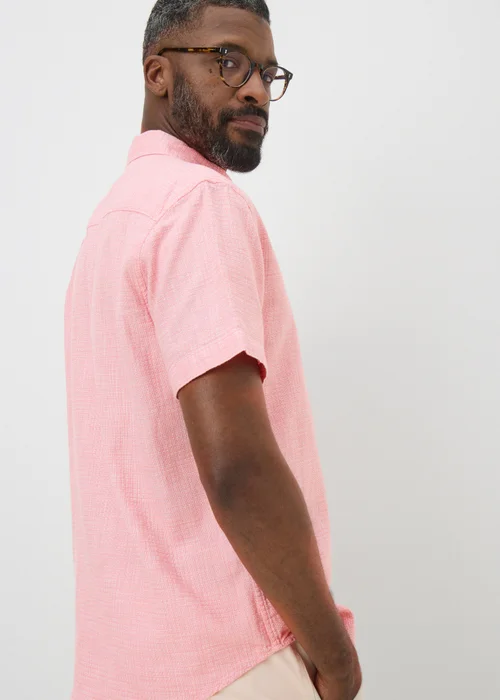 Lincoln Pink Textured Shirt - S Image 2