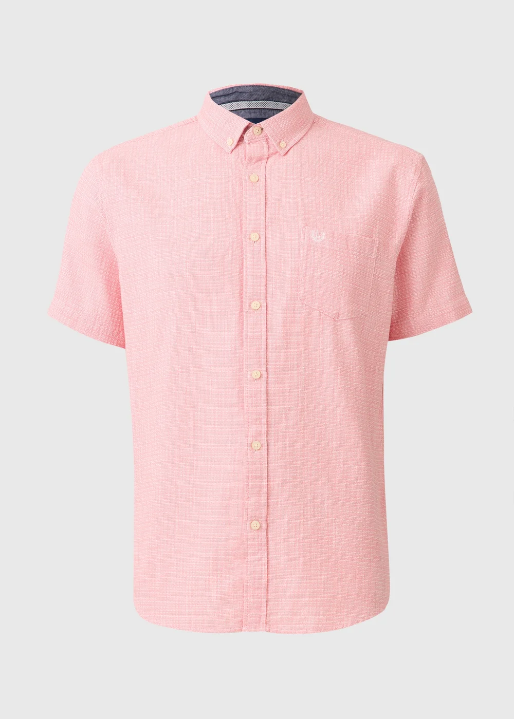 Lincoln Pink Textured Shirt - S Image 4