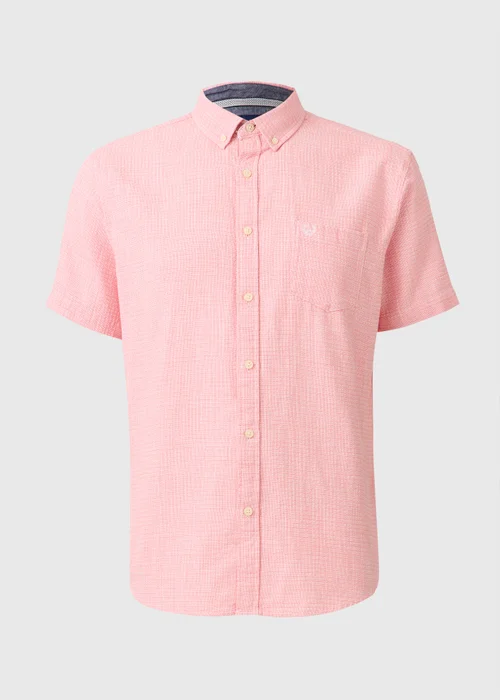 Lincoln Pink Textured Shirt - S Image 4