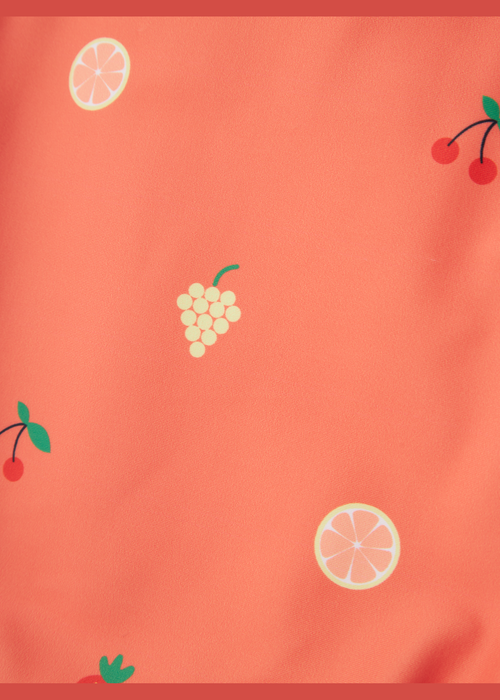 Name It Girls Coral Fruit Swimsuit (9mths-8yrs) - 1-2 Yrs Image 3