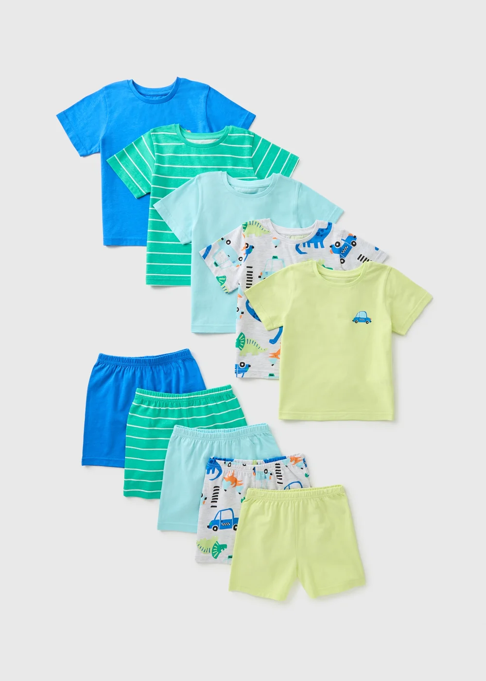 Boys Multicolour Car Pyjama Sets (1-7yrs) - Age 2 - 3 Years Image 1