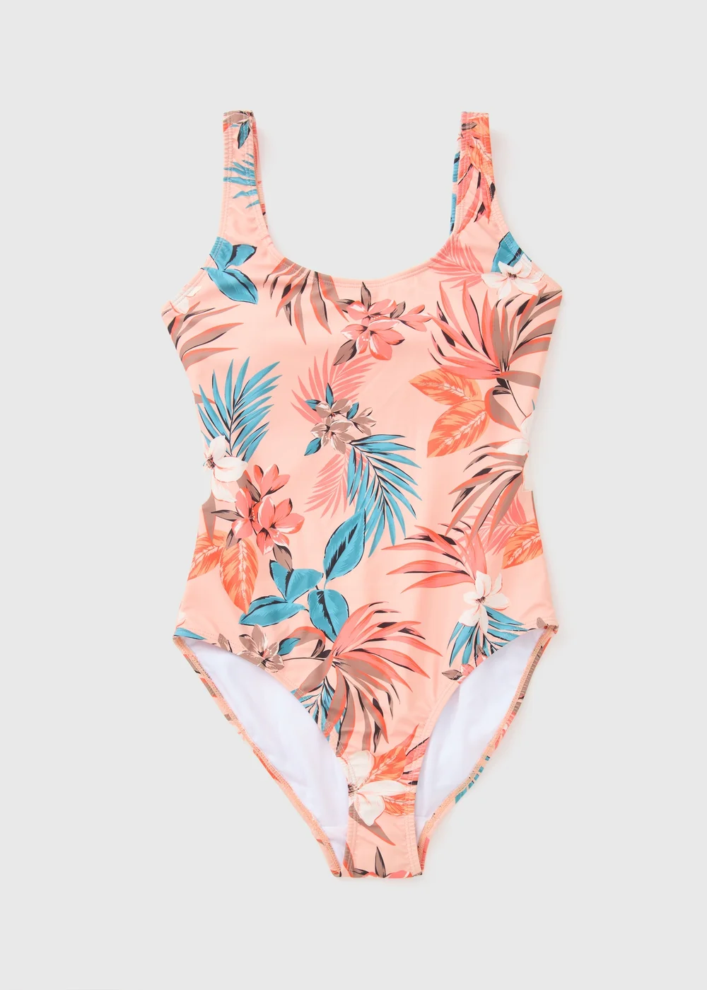 Coral Tropical Swimsuit - 6 Image 2