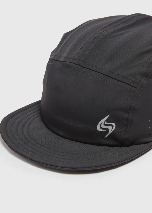 Souluxe Black Ripstop Sports Cap - One Size Image 2