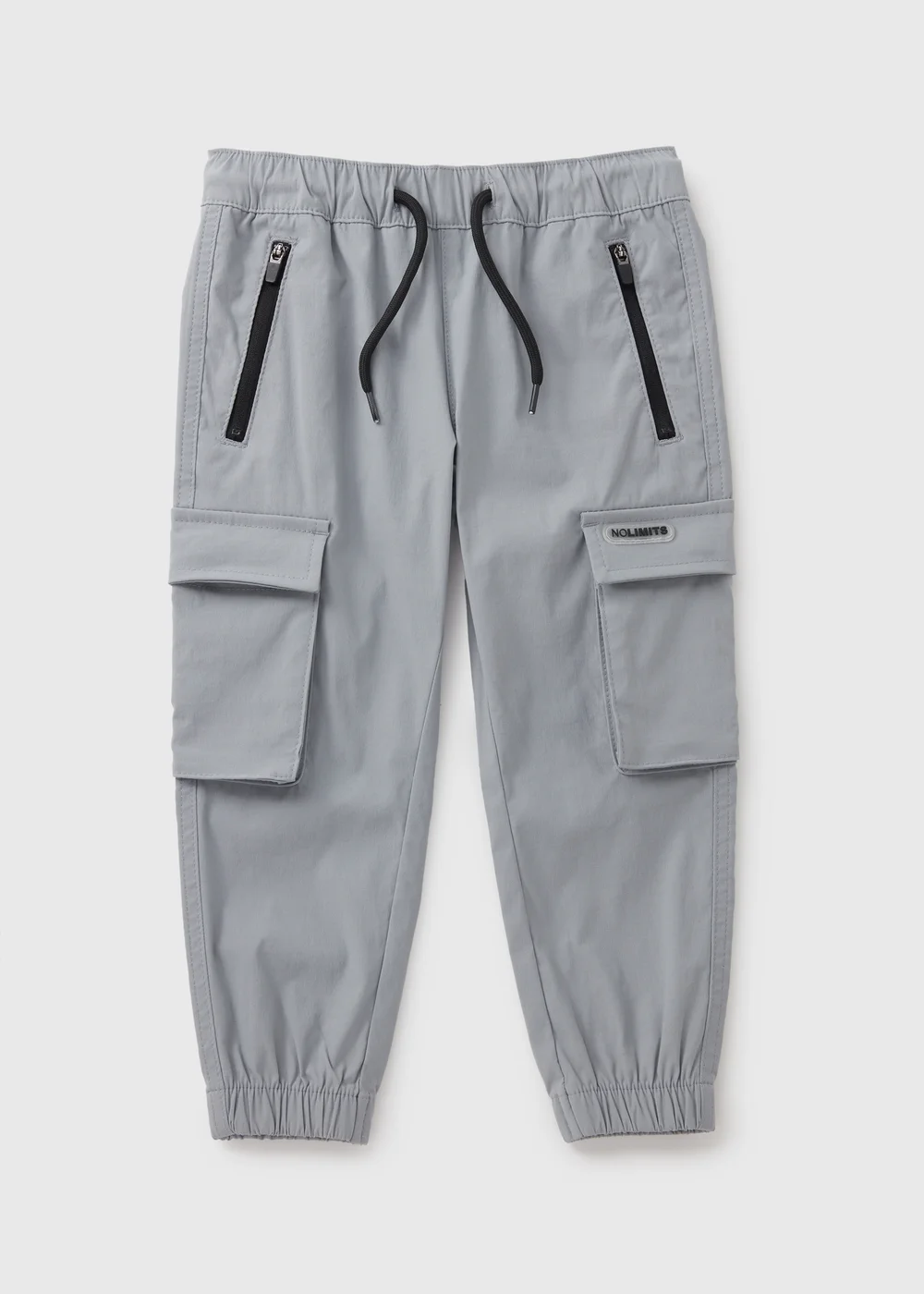 Boys Grey Cargo Jogging Bottoms (1-7yrs) - 1 half year to 2 Image 1