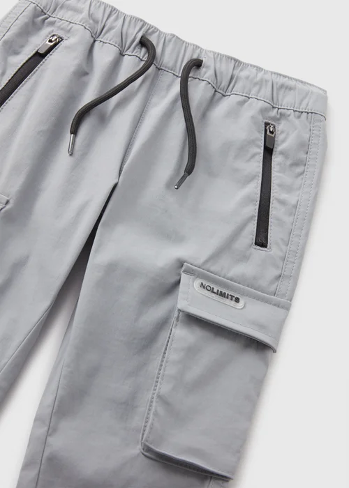 Boys Grey Cargo Jogging Bottoms (1-7yrs) - 1 half year to 2 Image 2