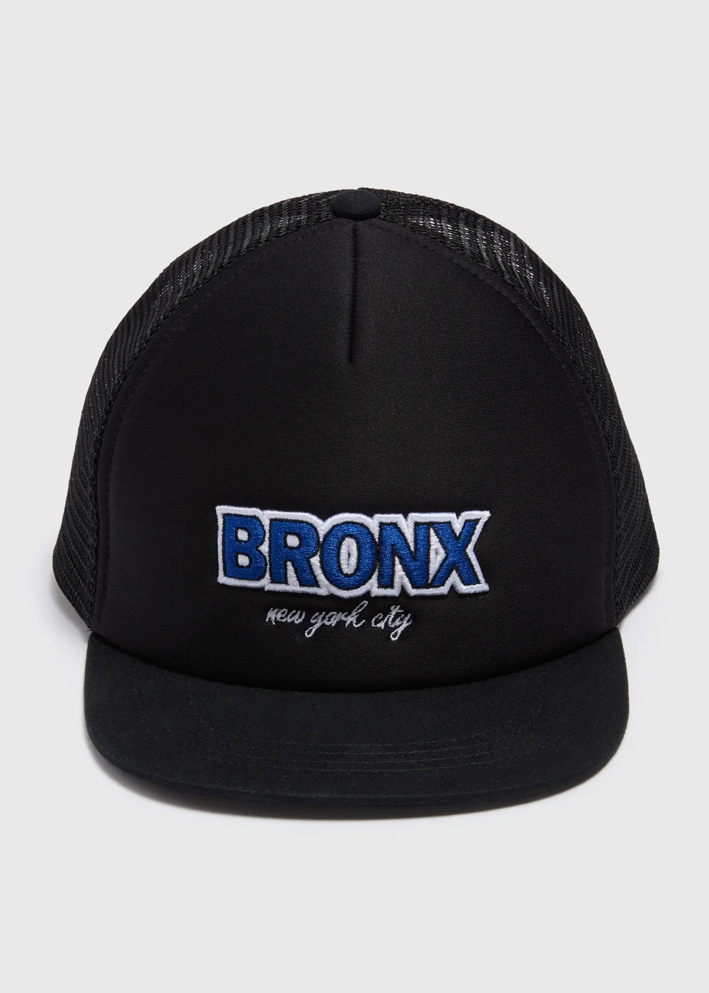 Boys Black Bronx Sport Cap (7-13yrs) - Age 7-10 Years Image 1