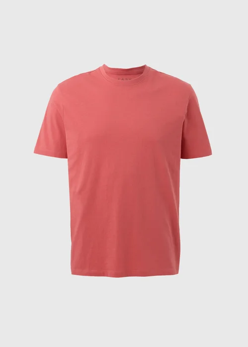 Coral Essential Crew Neck T-Shirt - XS Image 3