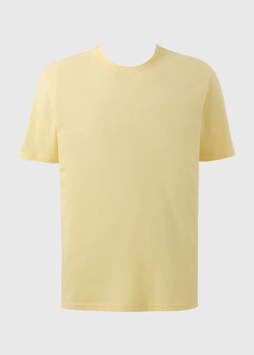 Yellow Essential Crew Neck T-Shirt - XS Image 2