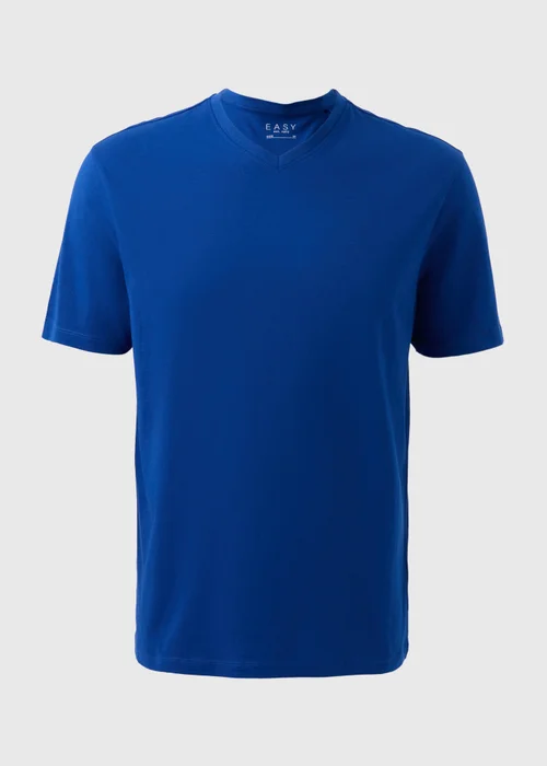 Cobalt Essential V-Neck T-Shirt - S Image 4