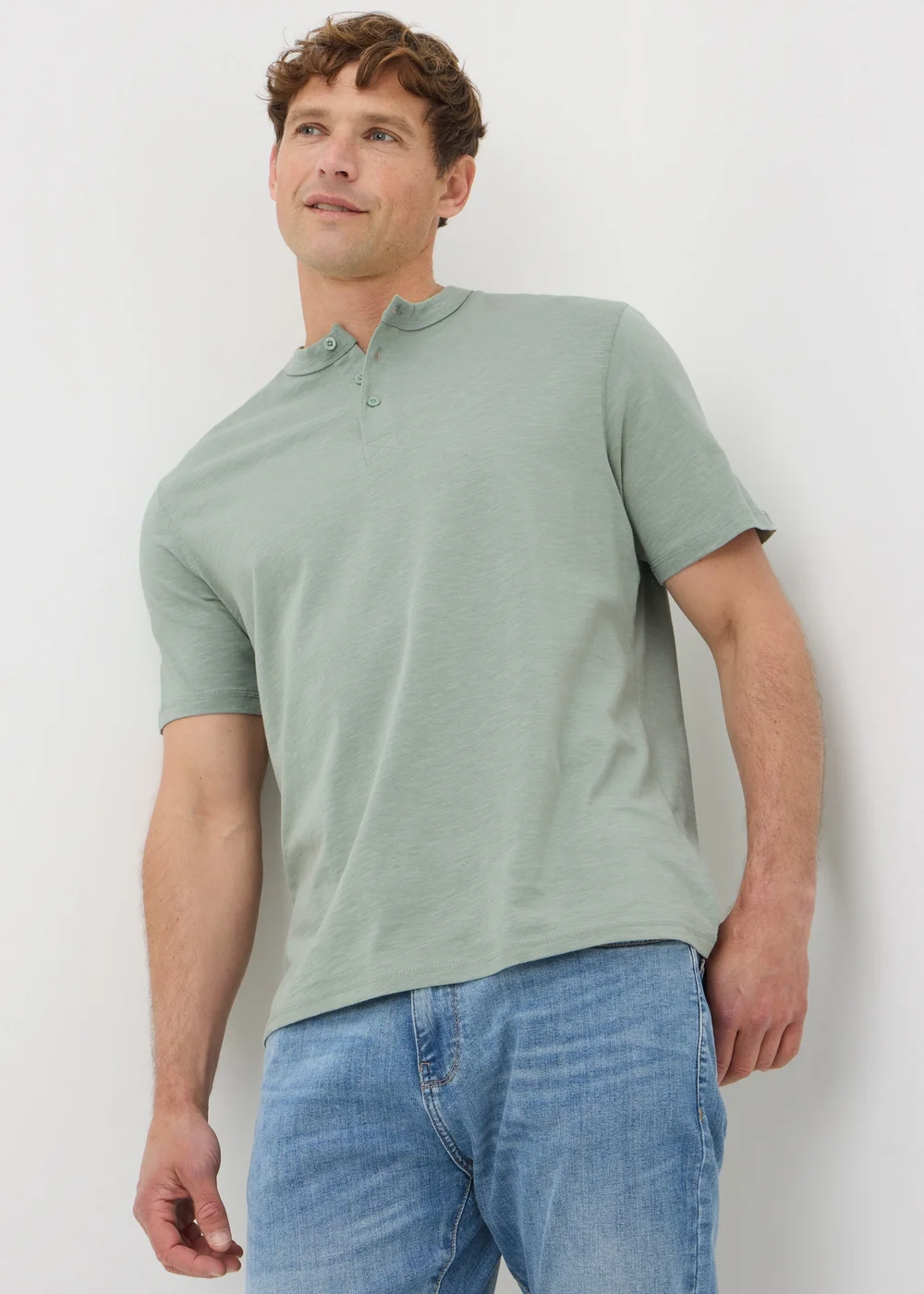 Sage Grandad T-Shirt - S Image 2