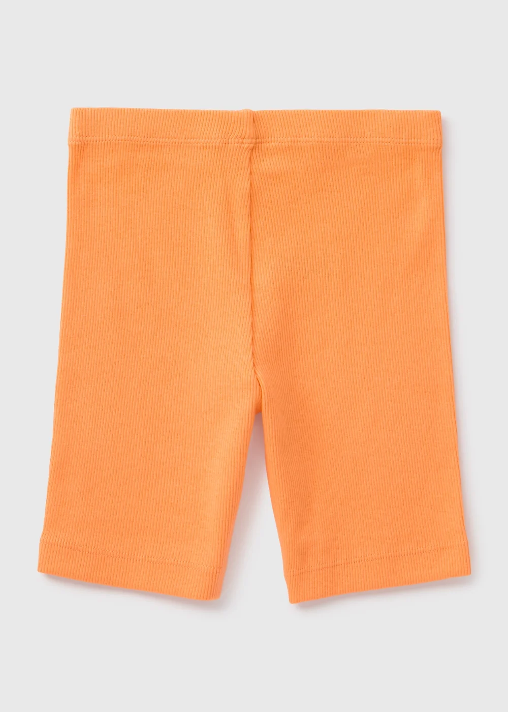 Girls Orange Cycling Shorts (1-7yrs) - 1 half year to 2 Image 1