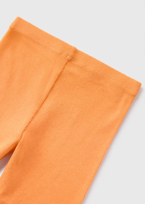 Girls Orange Cycling Shorts (1-7yrs) - 1 half year to 2 Image 2