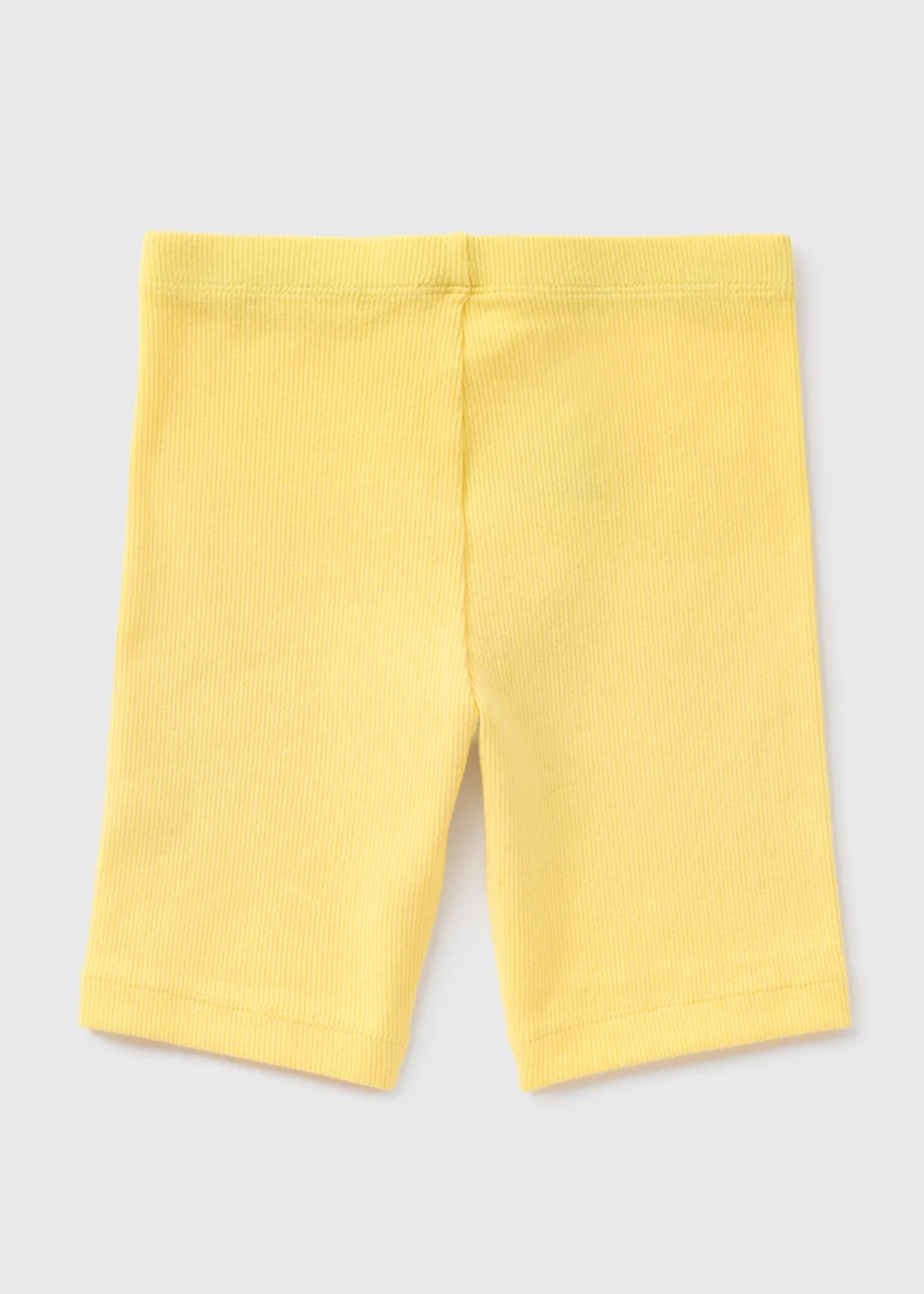 Girls Yellow Cycling Shorts (1-7yrs) - 1 half year to 2 Image 1