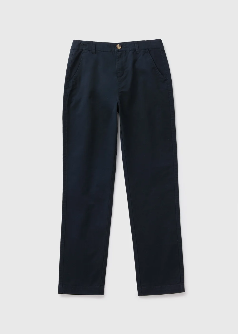 Boys Navy Chinos (7-15yrs) - 8 Yrs Image 1