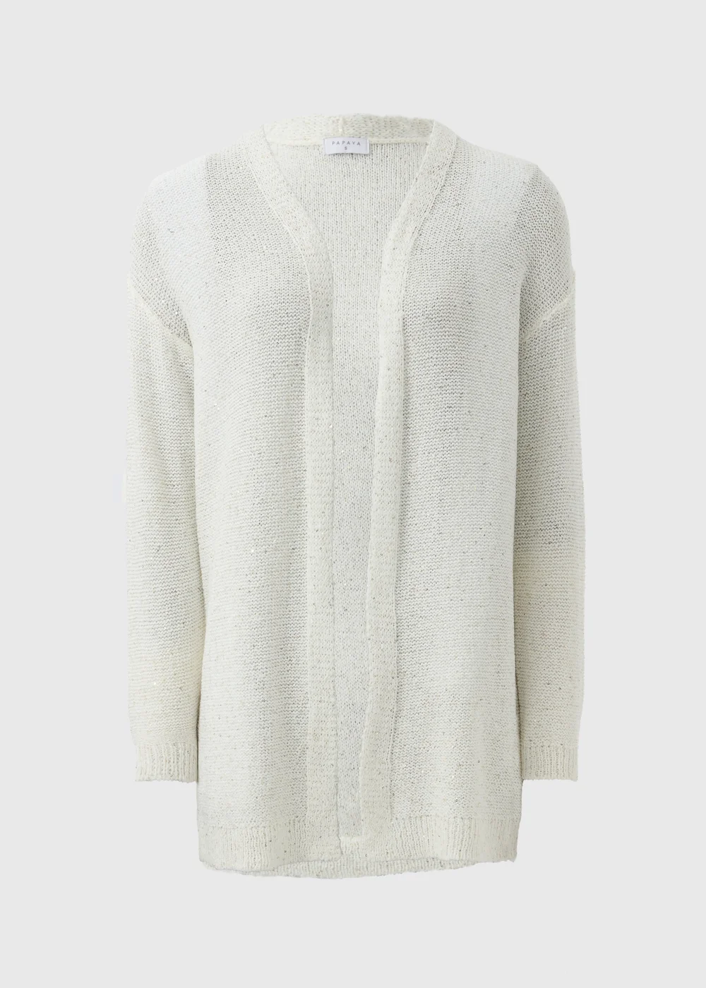 Ivory Sequin Sparkle Cardigan - XS Image 4