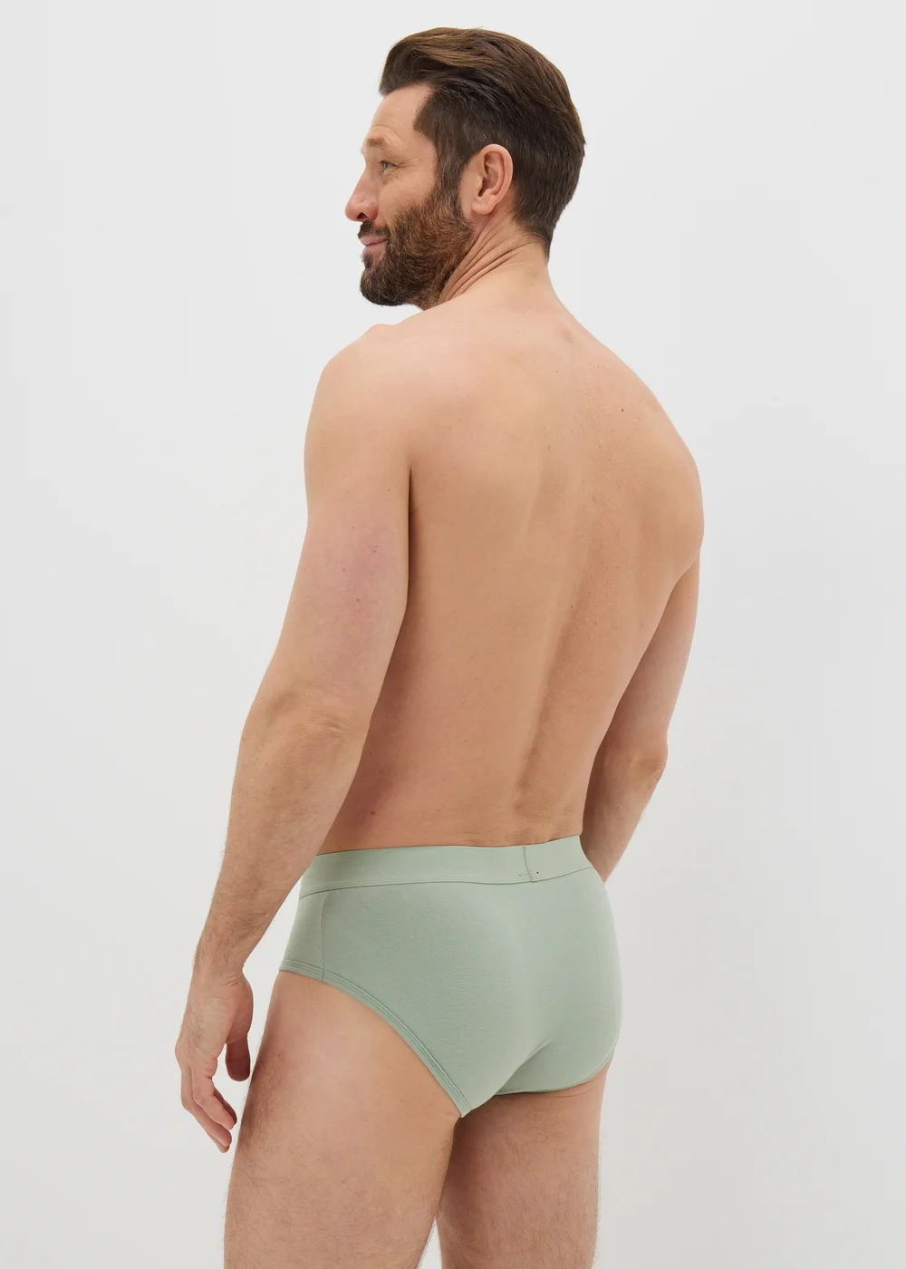 5 Pack Multicolour Plain Briefs - S Image 3