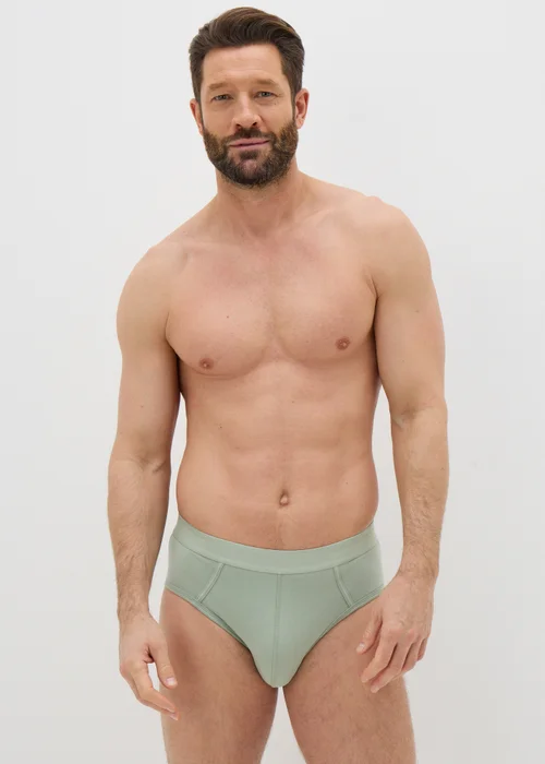 5 Pack Multicolour Plain Briefs - S Image 2
