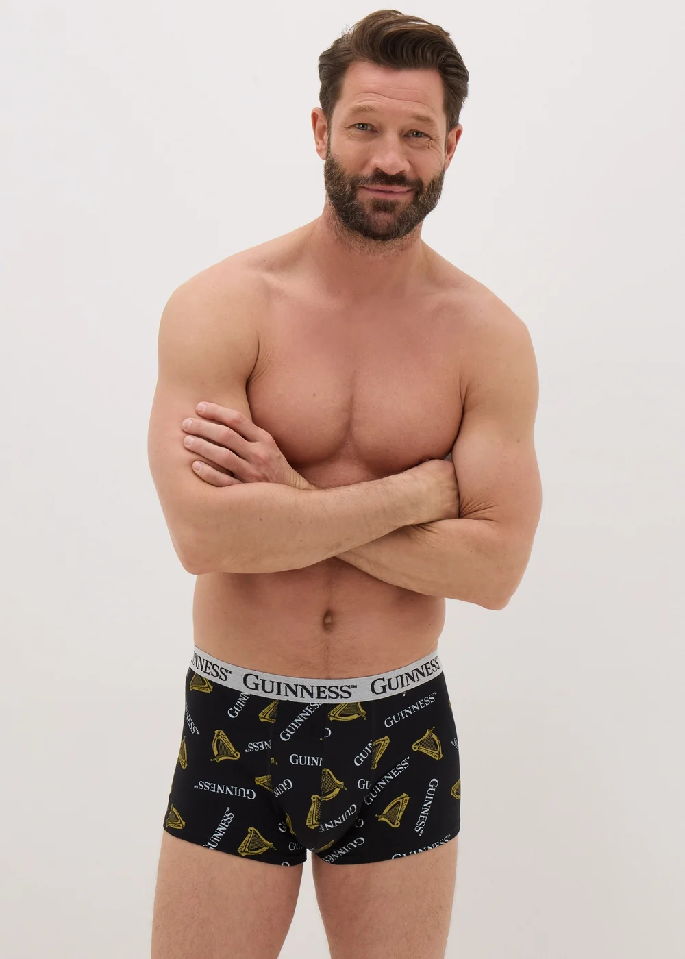 2 Pack Grey Guinness Boxers - XS Image 2