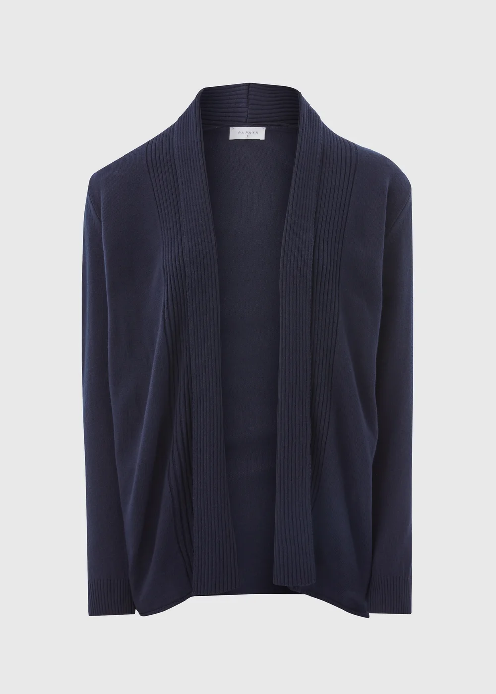 Navy Longline Cardigan - 8 Image 3