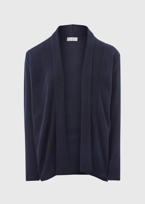 Navy Longline Cardigan - 8 Image 3