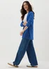 Blue Longline Cardigan - 8 Image 2
