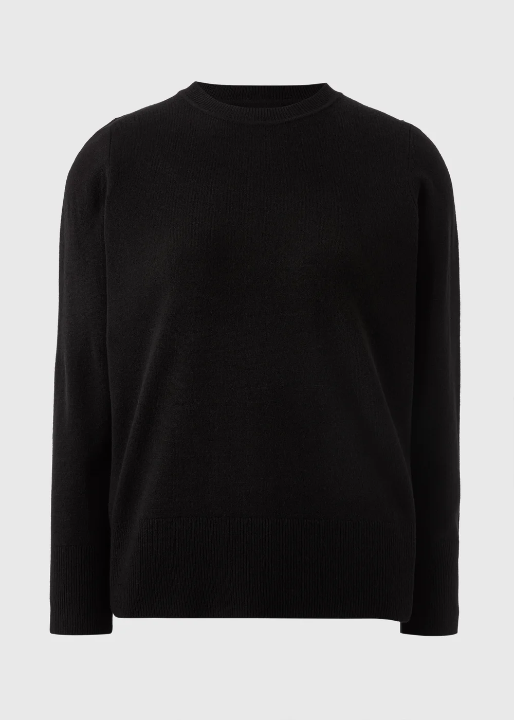 Black Crew Neck Jumper - 8 Image 4