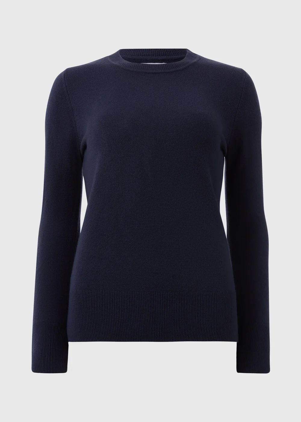 Navy Crew Neck Jumper - 8 Image 4