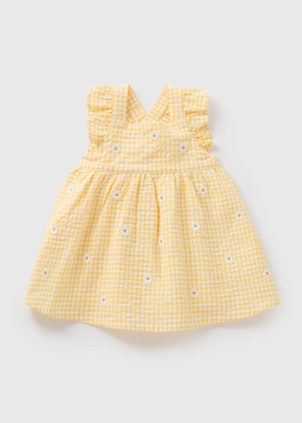 Baby Yellow Daisy Dress (Newborn-23mths) - Newborn | Matalan Baby Yellow Daisy Dress (Newborn-23mths) - Newborn | Matalan