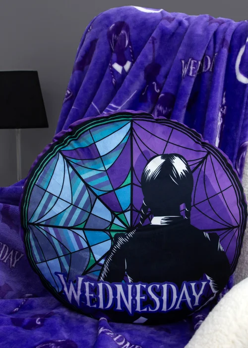 Wednesday Decorative Shaped Cushion 40cm - One Size Image 2