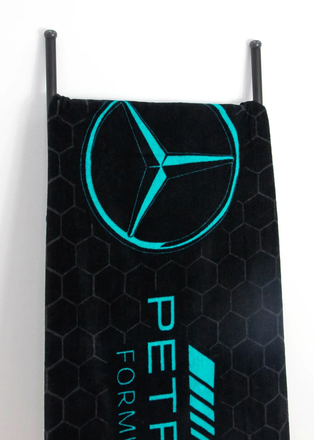 Mercedes Luxury 100% Formula 1 Cotton Towel 75 x 150cm - One Size Image 3