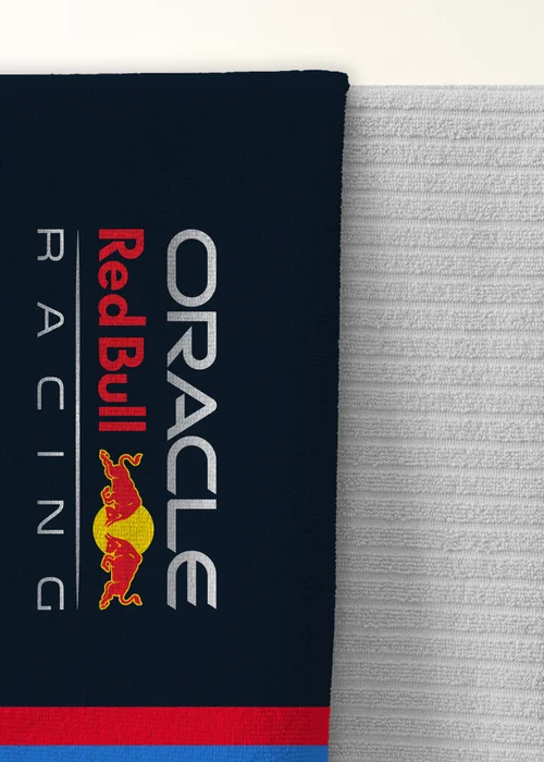 Red Bull 100% Cotton Formula 1 Towel 75 x 150cm - 75 X 150 Image 4