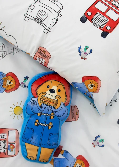 Paddington Marmalade Decorative Shaped Cushion - One Size Image 5