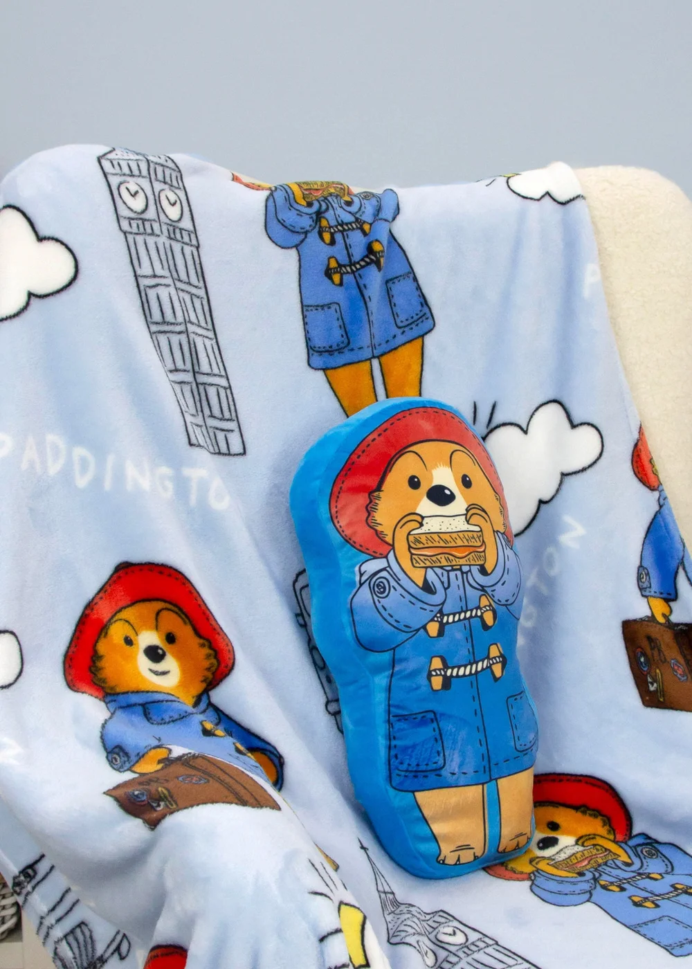 Paddington Marmalade Decorative Shaped Cushion - One Size Image 2
