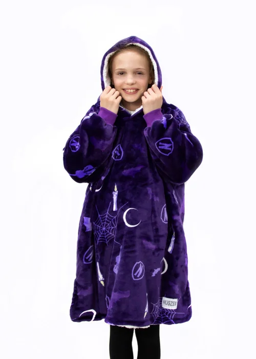 Wednesday Wearable Hooded Snuggle Fleece - Medium Image 2