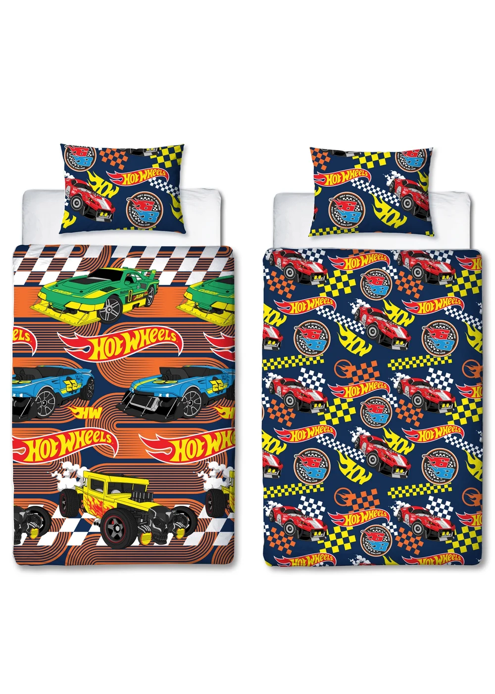 Hot Wheels Racer Reversible Duvet Cover Set - Single Image 5