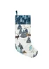 furn. Arcticus Velvet Christmas Stocking - One Size Image 1