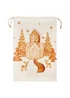 furn. Gretel Velvet Christmas Sack - One Size Image 1